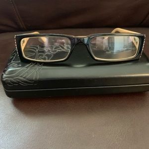 VERSACE vintage glasses with original case